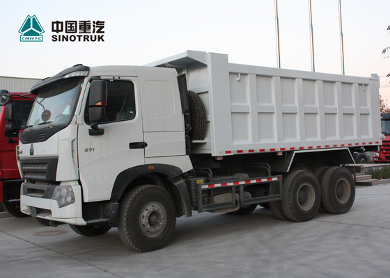 13R22.5 Ban Tubeless Sinotruk Howo 6x4 Dump Truck A7 371hp 20CBM