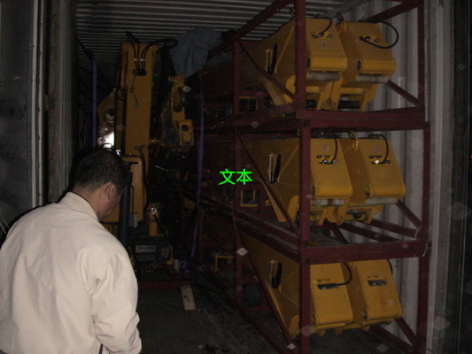 SQ10SK3Q 25TM Telescoping Boom Crane, Dump Truck Dengan Crane Low Power