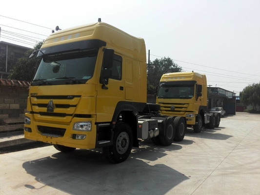 HW79 Kabin Tinggi Sinotruk Howo7 Prime Mover Truck Untuk Kapasitas Tow 40-50T