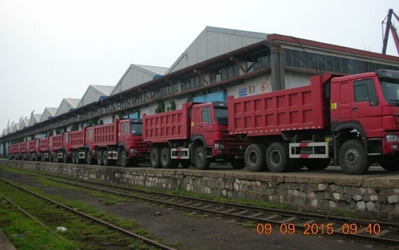 6x4 10 Roda Tugas Berat Dump Truck 20M3 371hp 40-50T Konstruksi Tipper Truck