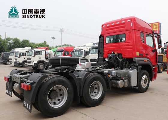 Sinotruk Hohan Double Sleepers N7B 371hp Sinotruk Howo Tractor Truck Truk Penggerak Utama