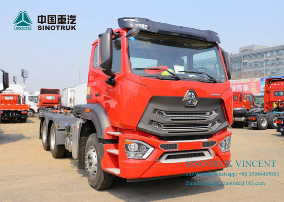 Traktor Berat Jalan Rendah 30t Payload Prime Mover Truck Daya dan Efisiensi Tinggi