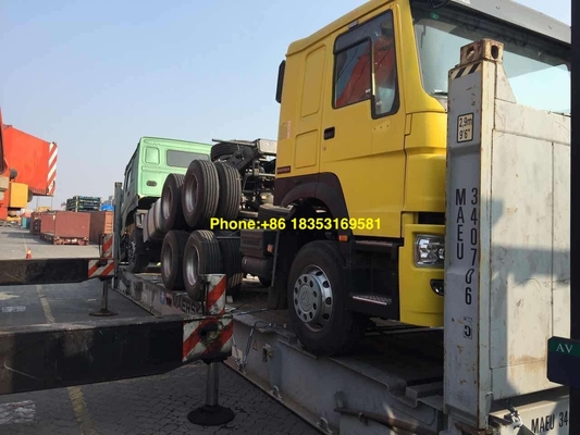 Sinotruck Howo7 6x4 10wheel 371hp 420hp LHD traktor truk Euro2