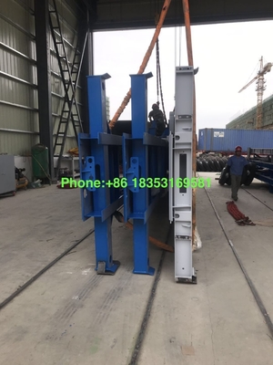 Mengangkut Trailer Berat 20f Kontainer Semi
