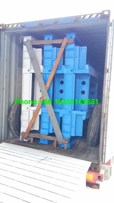 Mengangkut Trailer Berat 20f Kontainer Semi