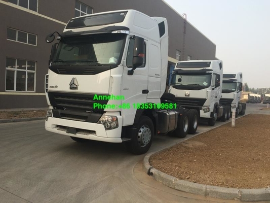 6x4 Euro4 420hp Sinotruk HowoA7 traktor truk dengan 10 roda Filipina