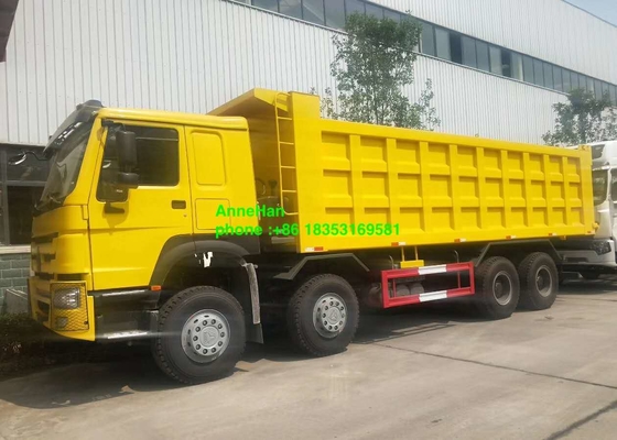 12 Roda Euro2 HW76 Kabin Sinotruk Howo 8x4 Dump Truck