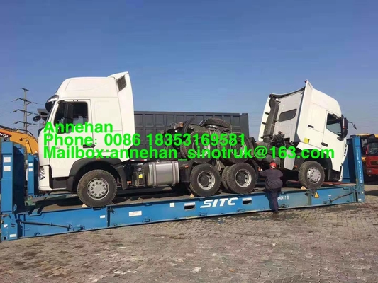 Sinotruk HowoA7 420hp 10 Traktor Truk Trailer