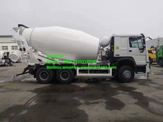 Howo7 Sinotruk 10M3 336hp Euro2 Mesin Pengaduk Beton