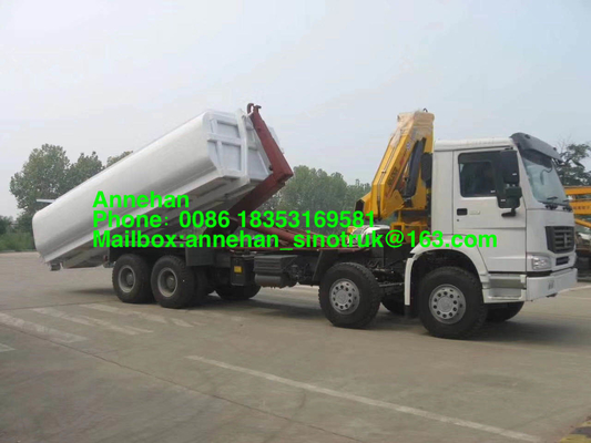 Hook Arm Sinotruk Howo7 6x4 Euro2 Truk Pemadat Sampah