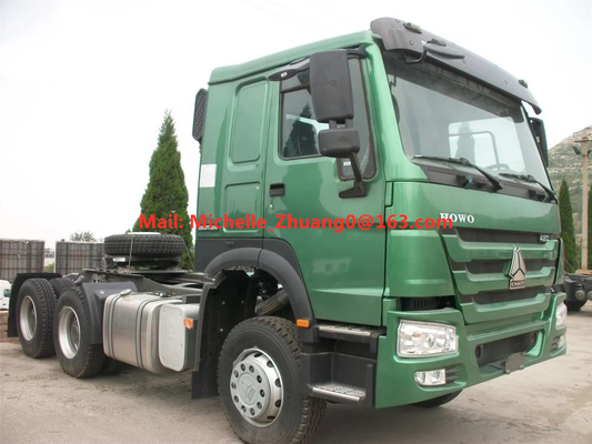 Euro 2 Sinotruk Howo 6x4 Traktor Kepala Penggerak Utama Truk