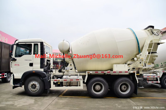 10 Roda 12 Kubik 6x4 Truk Beton Howo 371hp
