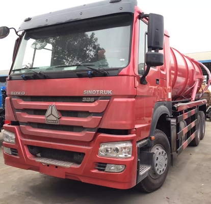 SINOTRUK HOWO 6X4 336hp Truk Penyedot Limbah Vakum