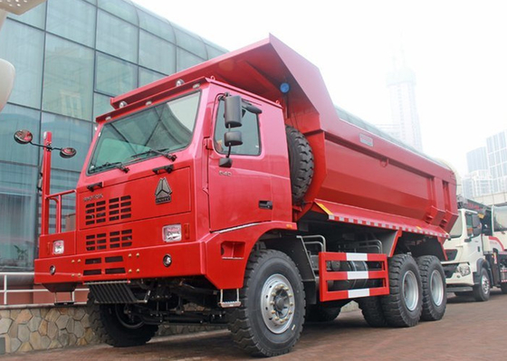 Sinotruk Howo 371hp Penambangan Truk Dump Off Road 70t