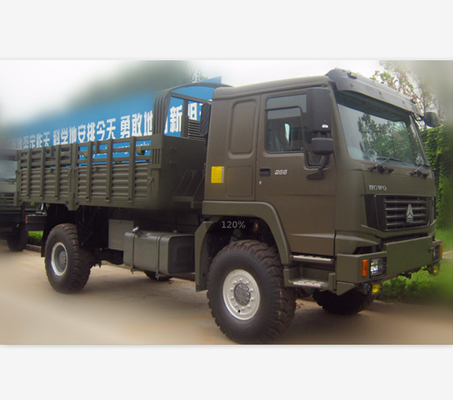 10t Sinotruck Howo 4x4 Euro Truk Kargo Berat Semua Roda