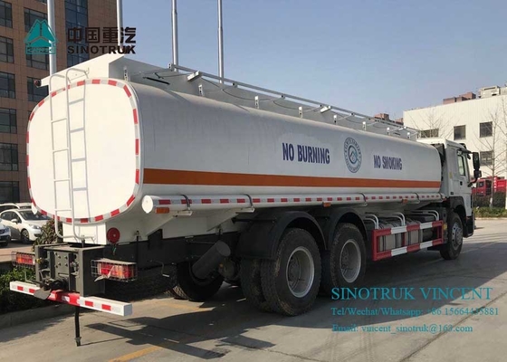 SINOTRUK HOWO 371HP Truk Tangki Bahan Bakar 26 Meter Kubik 260000Liter untuk Kebutuhan Anda