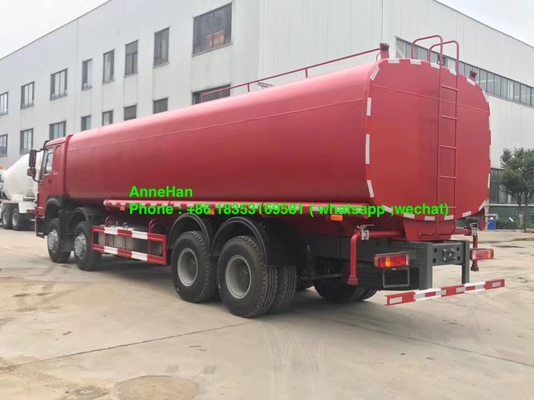 8x4 12 Roda 371hp Trailer Tangki Air Sinotruk Howo7