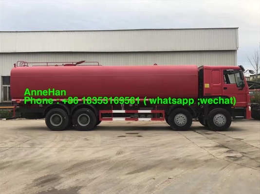 8x4 12 Roda 371hp Trailer Tangki Air Sinotruk Howo7