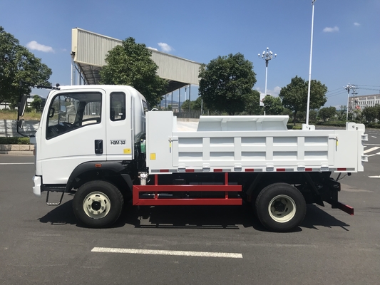 8Ton 4x4 Euro Tengah 2 Sinotruk Dump Truck ZZ1047E2815B180 Merek Homan