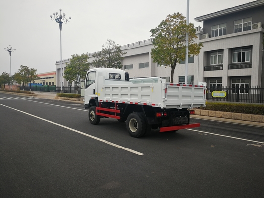 8Ton 4x4 Euro Tengah 2 Sinotruk Dump Truck ZZ1047E2815B180 Merek Homan