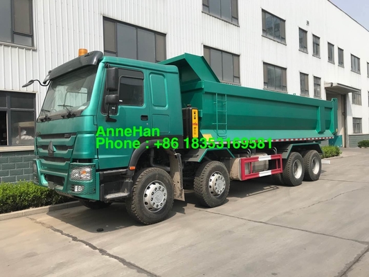 12 Roda 25cbm 30cbm 8x4 Truk Dump Tugas Berat
