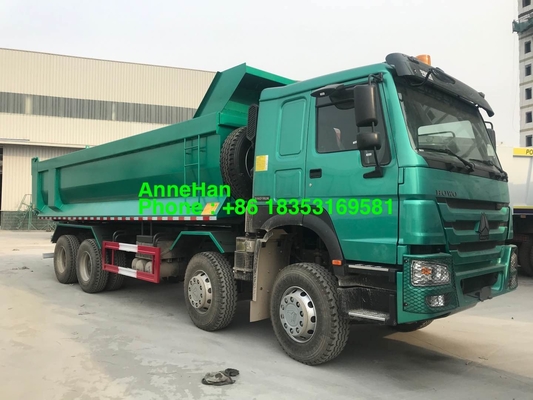 12 Roda 25cbm 30cbm 8x4 Truk Dump Tugas Berat