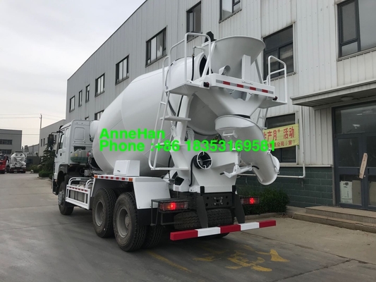 16 Ton 8M3 10M3 Mixer Tank Truck Untuk Lokasi Konstruksi