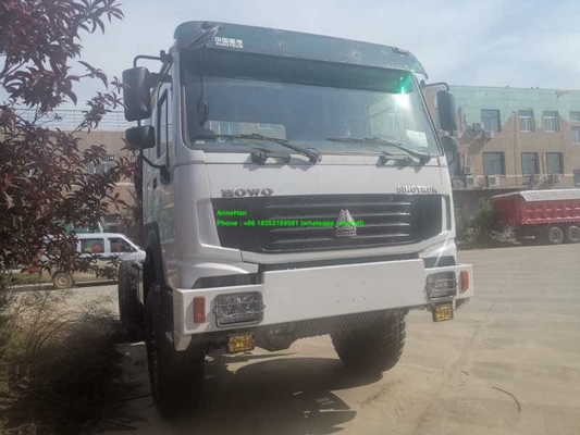 90 # Kingpin White 371hp 6x6 Howo 7 Truk Traktor