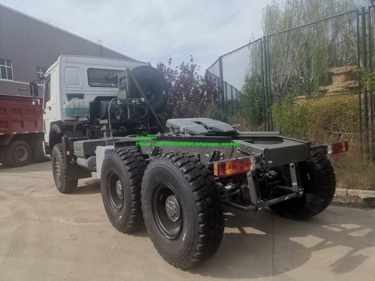 90 # Kingpin White 371hp 6x6 Howo 7 Truk Traktor