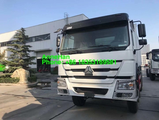 Euro 4 340hp 420hp LHD sepuluh roda Dump Truck Tugas Berat