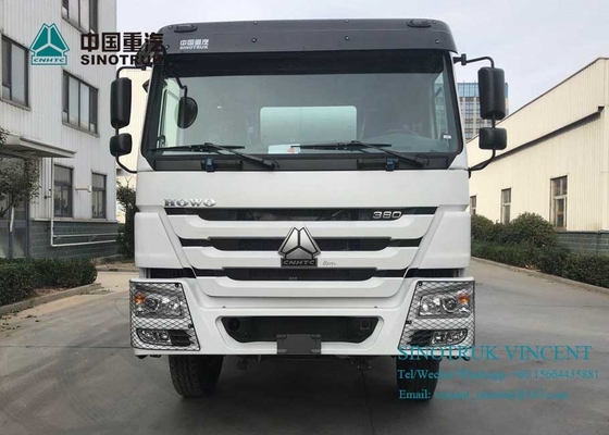 ZZ1257N3841W EURO 4 380HP 6X4 3830mm Truk Pengaduk Beton