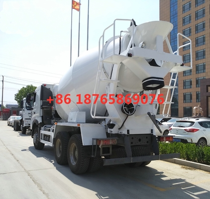 Truk Pengaduk Beton HC16 Alex 380hp 10cbm Putih ZZ1257N4047P1