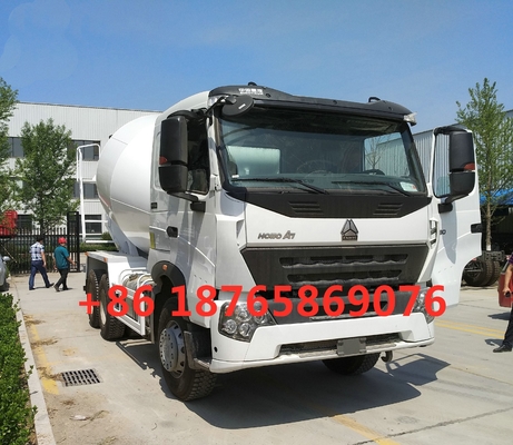 Truk Pengaduk Beton HC16 Alex 380hp 10cbm Putih ZZ1257N4047P1