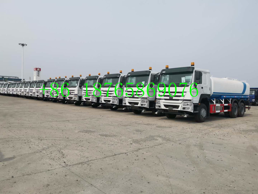 1500L Sinotruk Howo 10 Roda 6x4 336hp Truk Tangki Air
