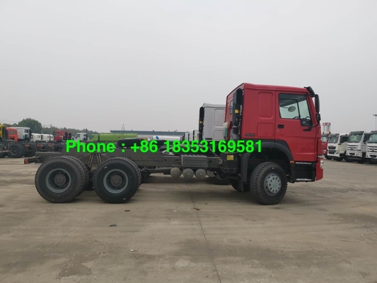 Chassis 4300mm Wheelbase 371hp LHD Truk Kargo Berat