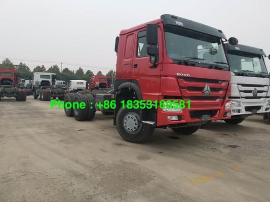 Chassis 4300mm Wheelbase 371hp LHD Truk Kargo Berat