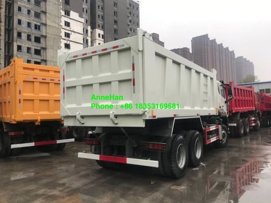 Manual 20M3 HOHAN Dump Truck Dengan HYVA Tipper 6x4 Depan