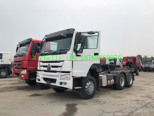 ZZ4257S3241W 400L HW19710 6x4 Truk Kepala Traktor