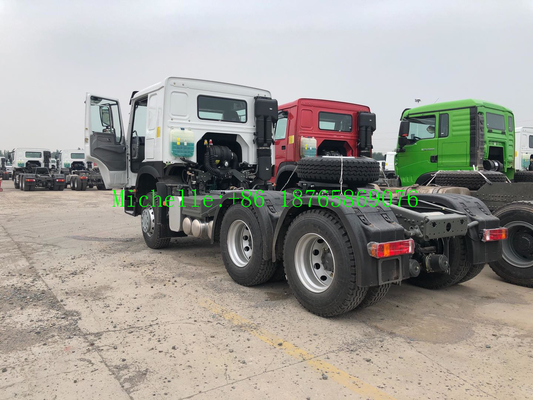 ZZ4257S3241W 400L HW19710 6x4 Truk Kepala Traktor