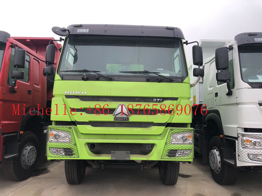 3 Axle 30cbm 45 Ton 8 * 4 12 Wheeler Dump Truck Untuk 2 Penumpang