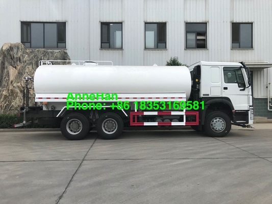 Sinotruk Howo 7 20000L 6x4 Truk Tangki Air Dengan Sistem Semprot