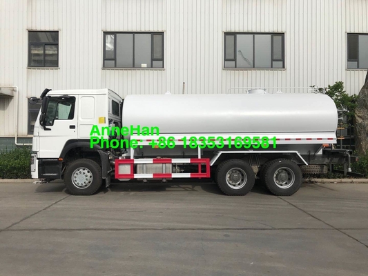 Sinotruk Howo 7 20000L 6x4 Truk Tangki Air Dengan Sistem Semprot