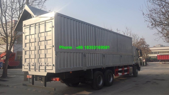 Howo Sinotruk Wing Van Mobil Truk Minuman Transportasi