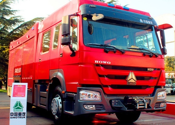 Rescue Fire Truck 4x2 251hp - 350hp SINOTRUK HOWO Fire Fighter Truck Tangki Air 6m3