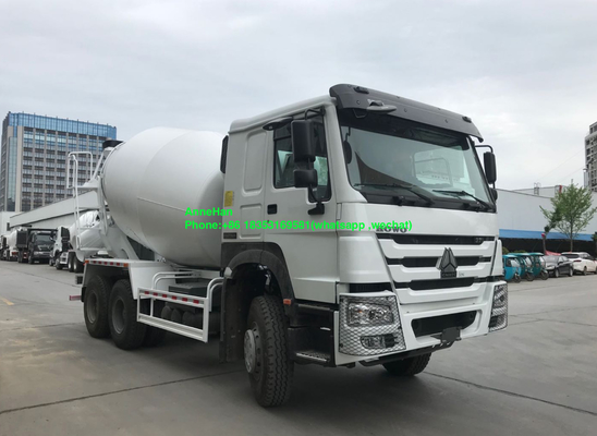 10 Roda 10M3 Truk Pengaduk Beton Sinotruk Howo 7 336hp Euro2 RHD