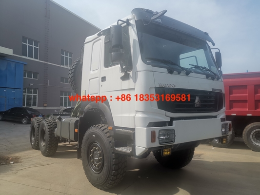 6x6 371hp Sinotruk Howo 7 Mesin Diesel Truk Penggerak Utama