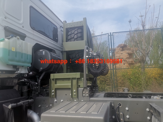 6x6 371hp Sinotruk Howo 7 Mesin Diesel Truk Penggerak Utama