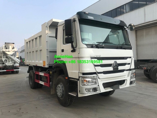 30T Sinotruk Howo 4x2 Dump Truck 290hp Euro 2 Bahan Bakar Diesel