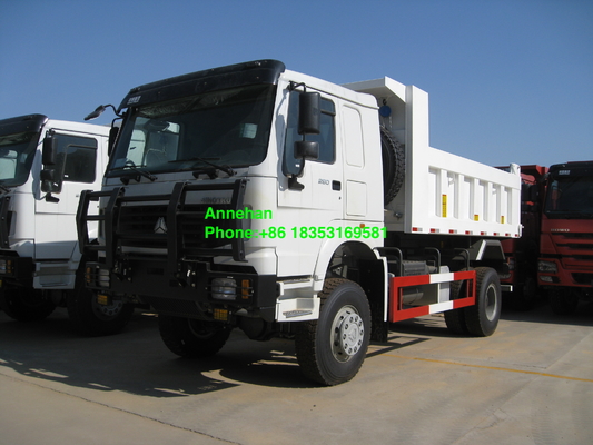 30T Sinotruk Howo 4x2 Dump Truck 290hp Euro 2 Bahan Bakar Diesel