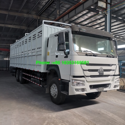 Sinotruk Howo 6x4 truk pengangkut kargo 371hp Kapasitas Beban 30T